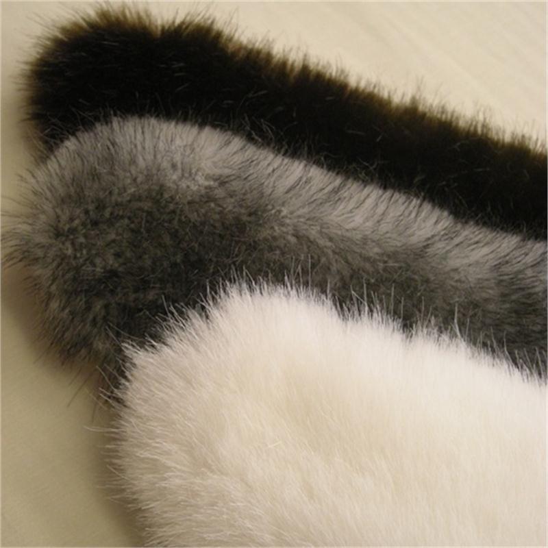 Narrow Fake Fur Collar